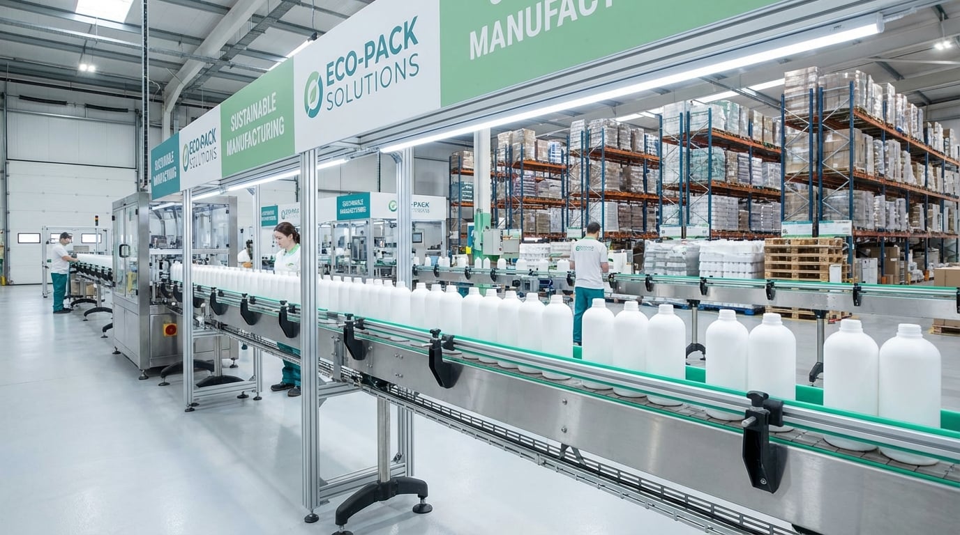 Botol HDPE background